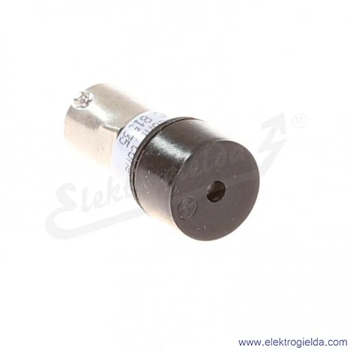 Sygnalizator dźwiękowy 229025, M22-XAM, brzęczyk BA9S, 18..30VDC, sygnał ciągły 83db