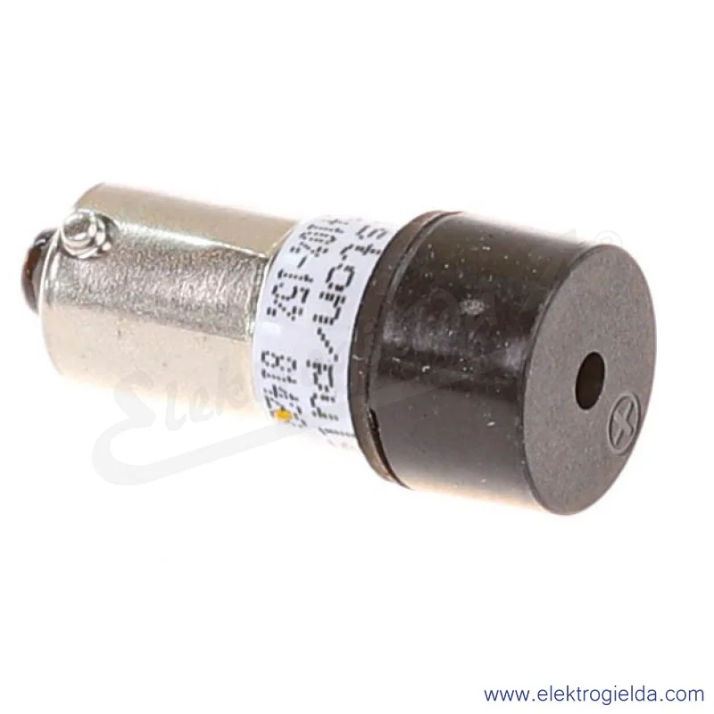 Sygnalizator dźwiękowy 229028, M22-XAMP, brzęczyk ba9s, 24VDC, sygnał przerywany 83dB