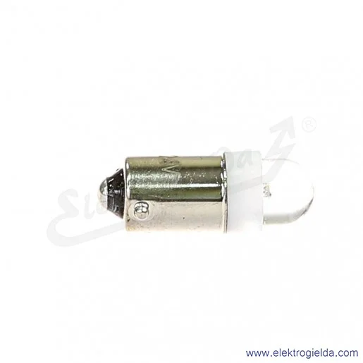 Dioda LED 261362, A22-LED-W, biała, 30VAC/DC, 15mA, BA9S