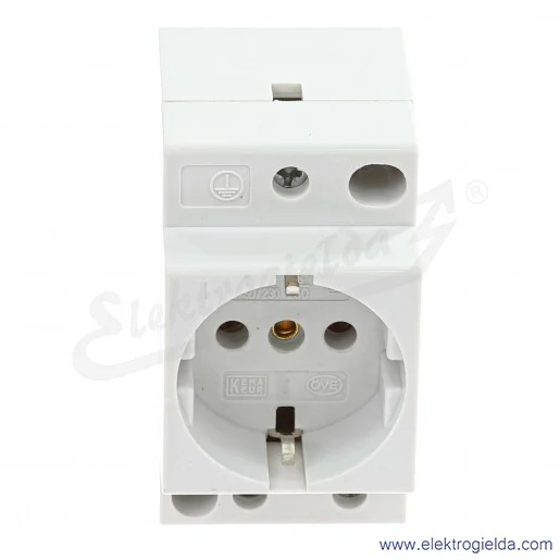 Gniazdo 266875, Z-SD230, na szynę DIN, 220V, 16A, Schuko, IP20
