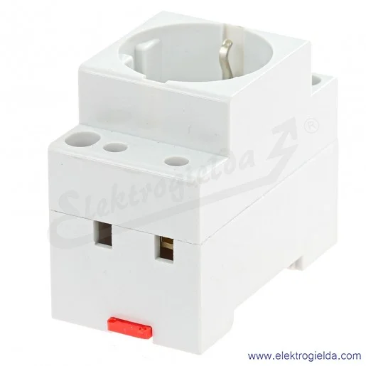 Gniazdo 266875, Z-SD230, na szynę DIN, 220V, 16A, Schuko, IP20