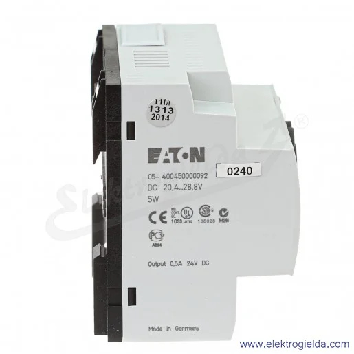 Sterownik PLC 106395, Easy Control EC4P-221-MTAD1, 24VDC, 12 wejść 8 wyjść, wyświetlacz LCD