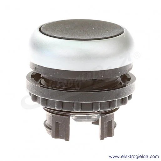 Napęd przycisku 216590, M22-D-S, czarny, z samopowrotem, IP67
