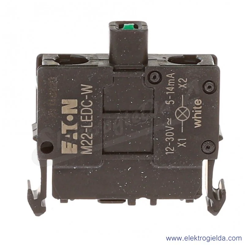 Moduł LED 216560, M22-LEDC-W, biały, 12..30VAC/DC, do kasety