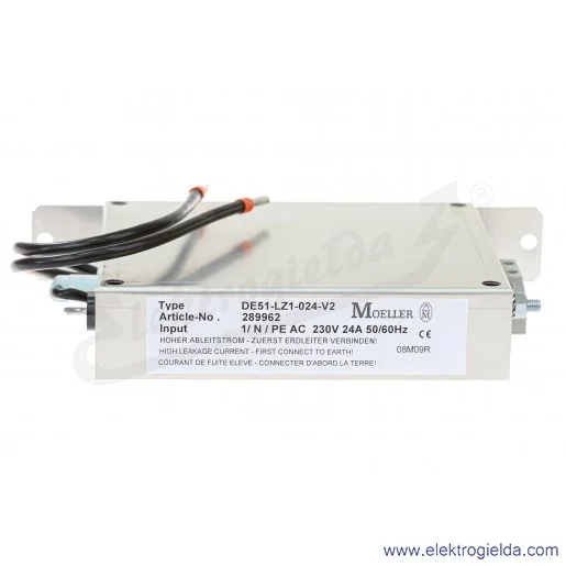 Dławik z filtrem DE51-LZ1-024-V2, do falownika