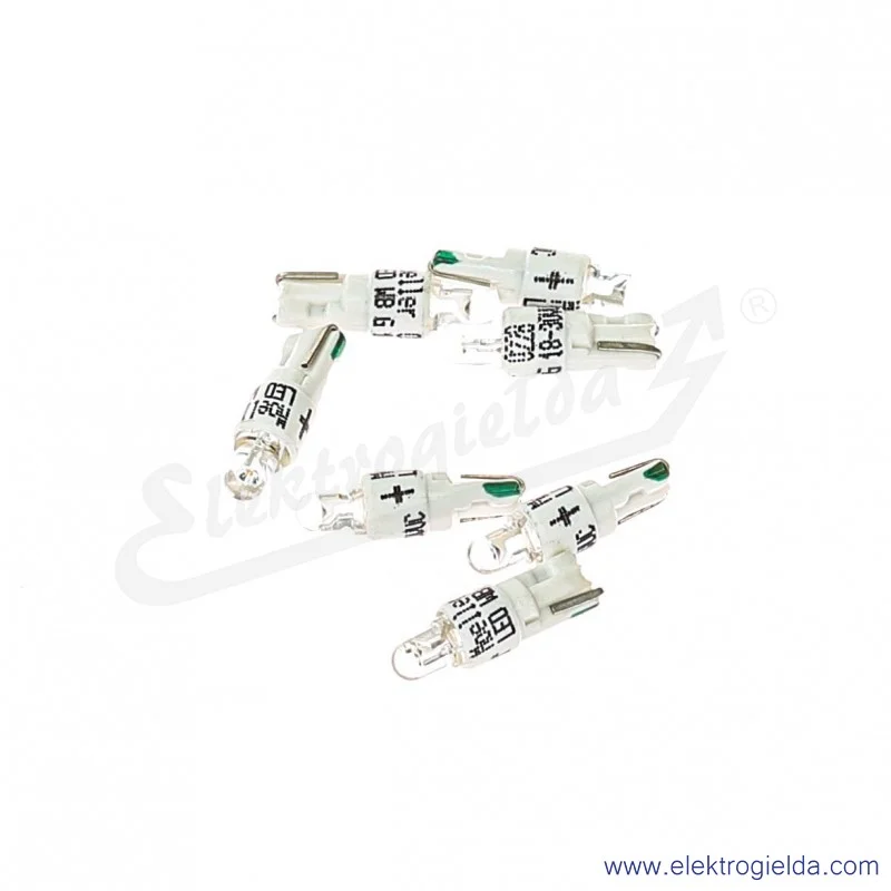 Dioda LED 208725, LEDWB-G zielona, 18..30VDC, 7..12.5mA
