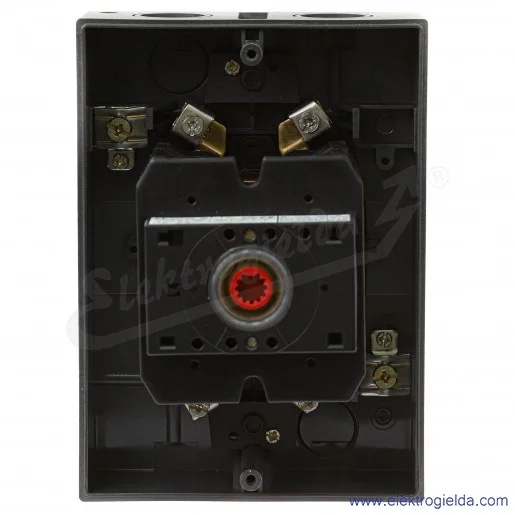 Łącznik krzywkowy gwiazda-trójkąt 092052, T5B-4-3/I, 0-Y-D, 3P 30kW, 63A