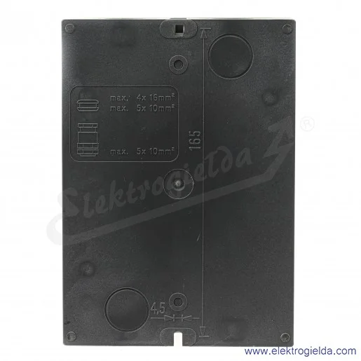Łącznik krzywkowy gwiazda-trójkąt 092052, T5B-4-3/I, 0-Y-D, 3P 30kW, 63A