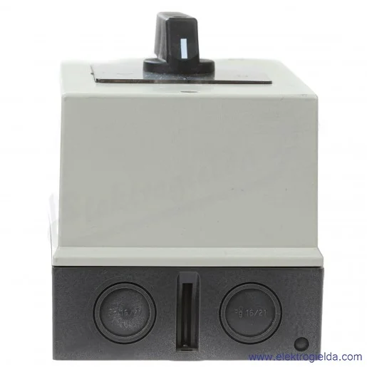 Łącznik krzywkowy gwiazda-trójkąt 092052, T5B-4-3/I, 0-Y-D, 3P 30kW, 63A