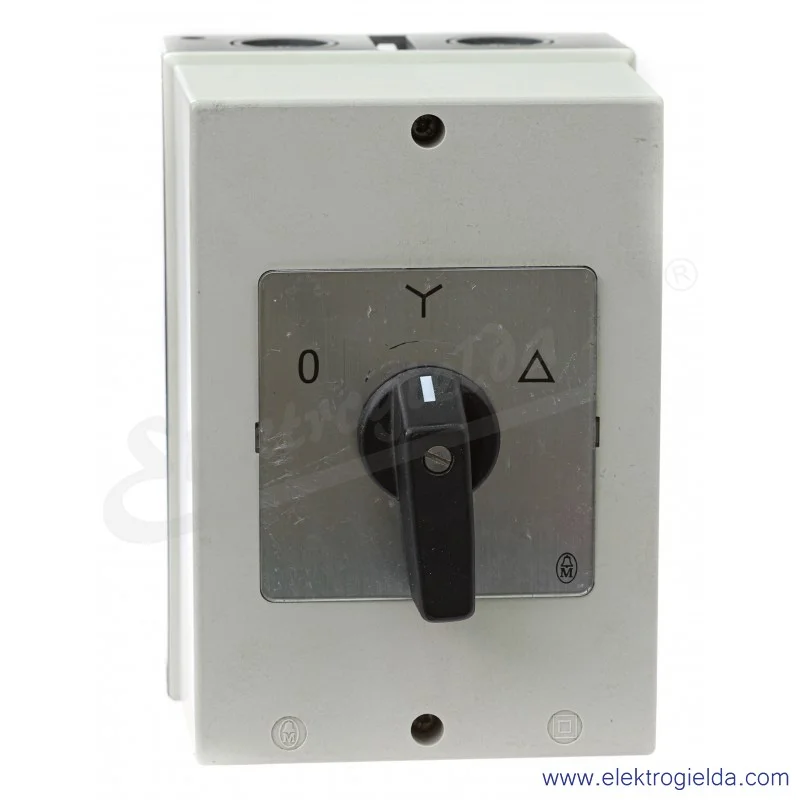 Łącznik krzywkowy gwiazda-trójkąt 092052, T5B-4-3/I, 0-Y-D, 3P 30kW, 63A