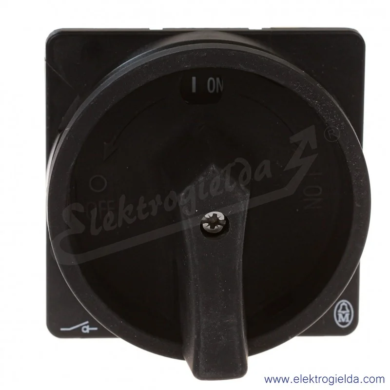 Pokrętło czarne 062491 SVB-SW-P3 z blokadą