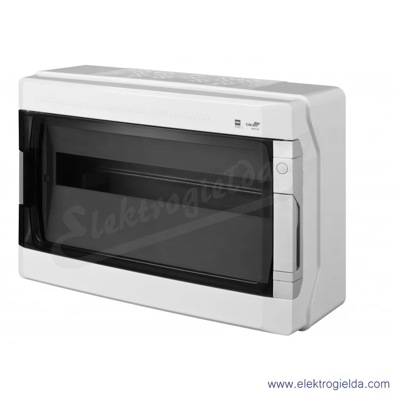 Rozdzielnica modułowa 1604-01, Galant Plus RN 1x18 PE+N, 432x288x160mm, IP65