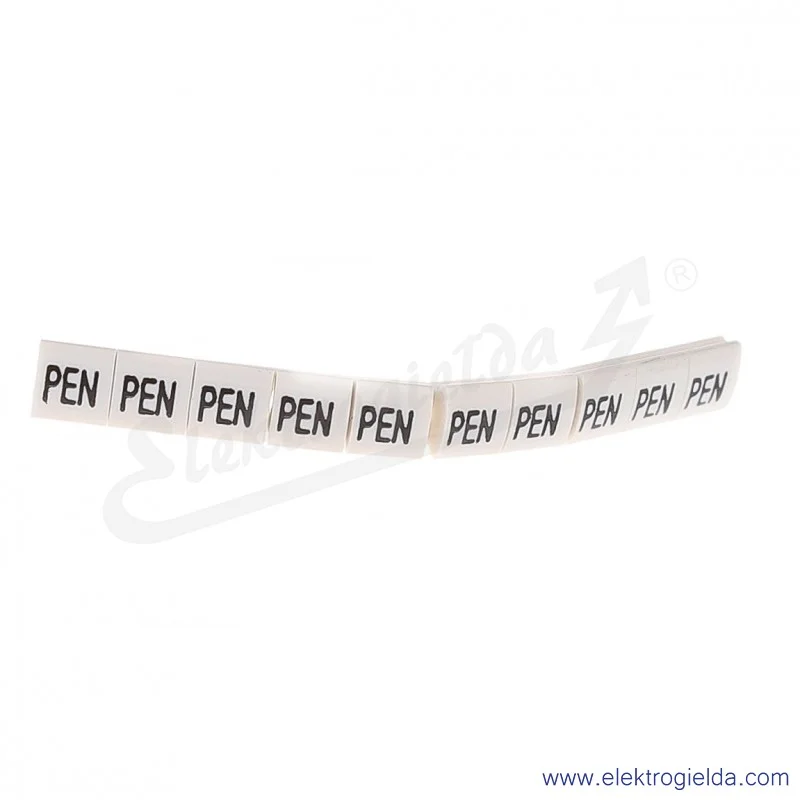 Oznacznik opisowy R34RR-02050207400, EZ-6B *PEN*, biały, 100szt
