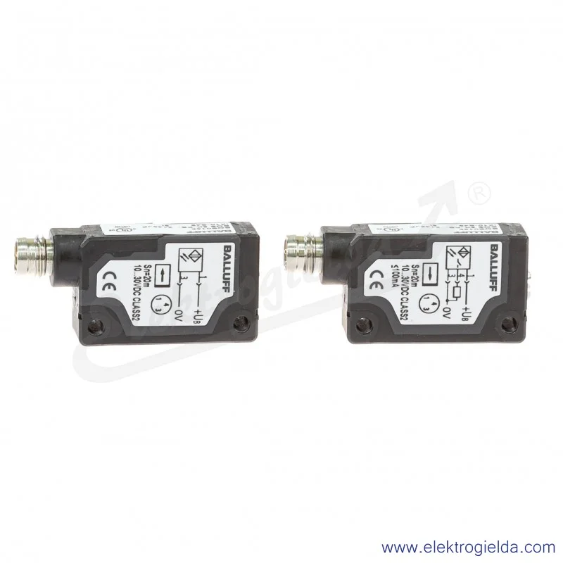 Bariera optoelektroniczna BOS0158, BOS 5K-PS-IX10-S49 jednokierunkowa, PNP NO, złącze M8 3P, 10..30VDC