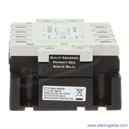 Przekaźnik półprzewodnikowy RZ3A40A40, 24-50VDC, 40A, 24..440VAC, 3-fazowy