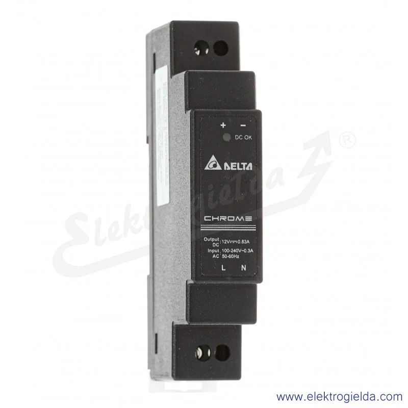 Zasilacz 12V 0.85A, 10W, zasilanie 90..264VAC