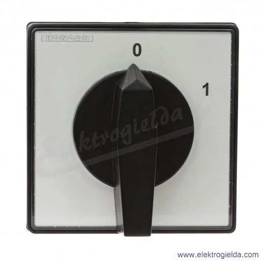 Łącznik krzywkowy 63-840304-071, 4G100-10-U /0-1/ 3P, 100A, bez obudowy