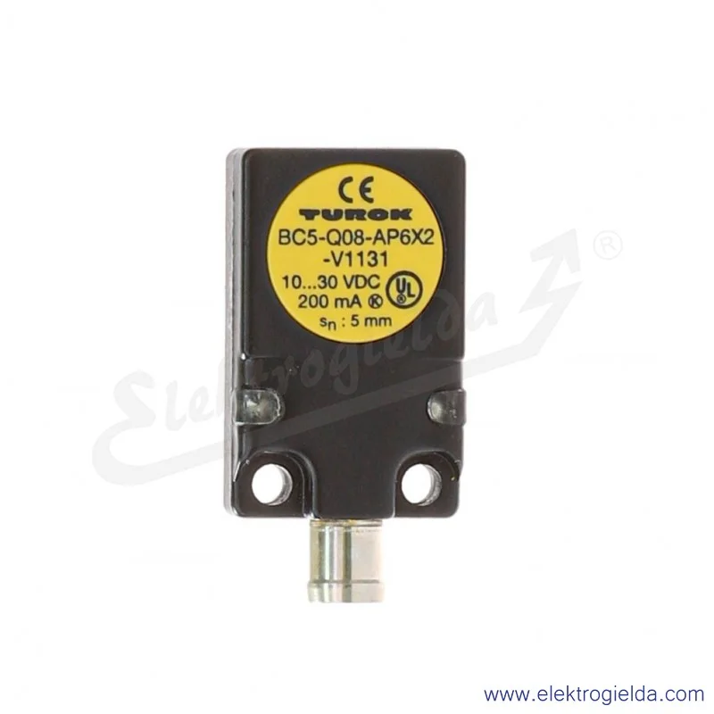 Czujnik pojemnościowy BC5-Q08-AP6X2-V1131, 5mm, kryty, PNP NO, 10..30VDC