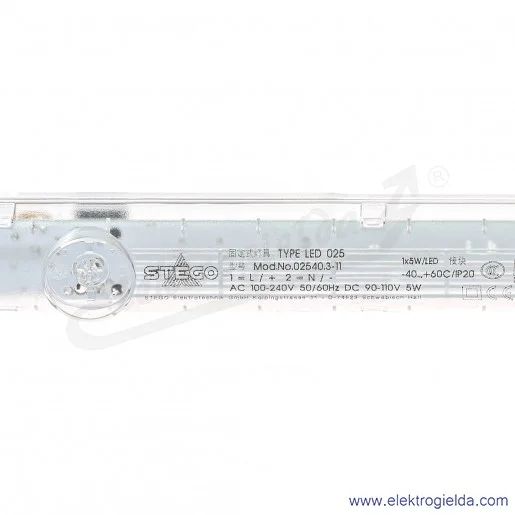 Lampa LED 02540.3-11, LED 025 Ecoline* 100-240VAC, z mocowaniem śrubowym i wyłącznikiem 0-I