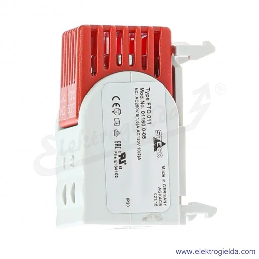 Termostat do ogrzewania 01160.0-00, FTO 011 1NC, 5/15 stopni C, nastawiony