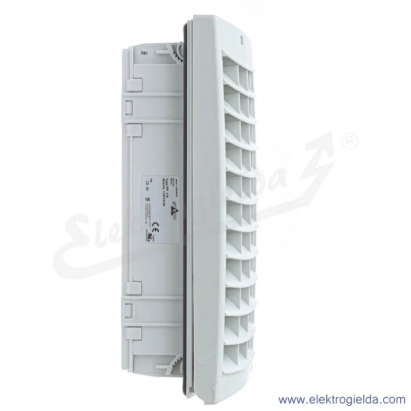 Kratka wentylacyjna 11873.0-00, FPI 118, klapy grawitacyjne, 223x223mm, głębokość 46mm, IP54