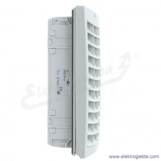 Kratka wentylacyjna 11873.0-00, FPI 118, klapy grawitacyjne, 223x223mm, głębokość 46mm, IP54
