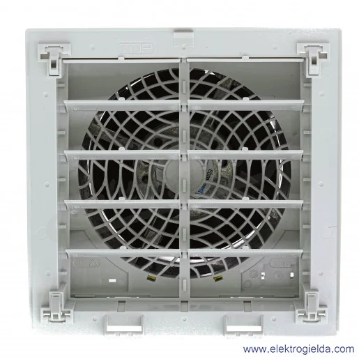 Wentylator wyciągowy 01882.0-00, FPO 018  (klapy grawitacyjne) 263 m3/h, 230VAC, 176x176mm, IP 54