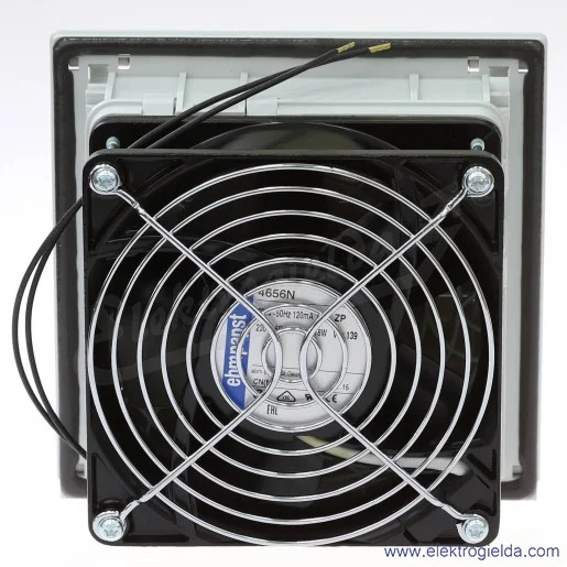 Wentylator wyciągowy 01881.0-00, FPO 018 klapy grawitacyjne, 97m3/h, 230VAC, 124x124mm, IP54