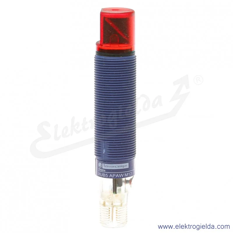 Czujnik odbiciowy XUB5APAWM12, 12..24VDC, PNP NO, konektor M12 4P