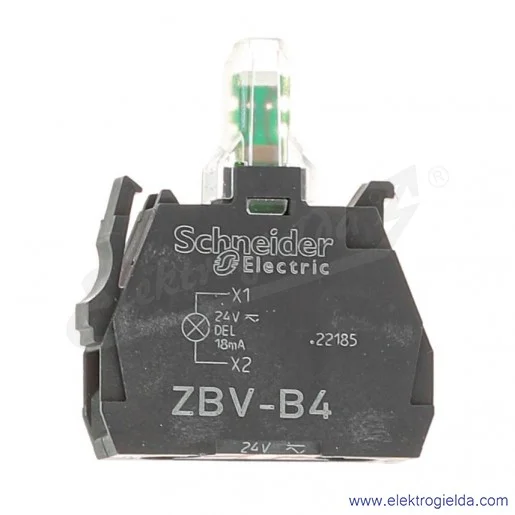 Moduł podświetlający ZBVB4 Czerwony LED 24VAC/DC