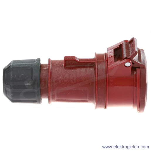 Gniazdo przenośne 23301, Eco 5X16, 400V, na przewód, IP44