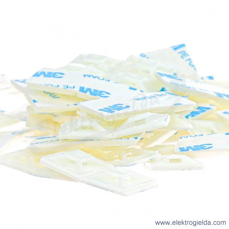 Element mocujący opaski zaciskowe 3.6mm, 262160 biały element E92
