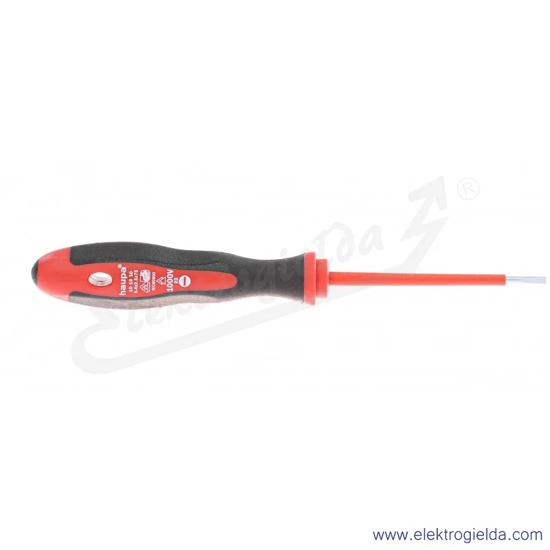Śrubokręt płaski 101910 0,4x2,5x75mm, izolowany 1000V VDE