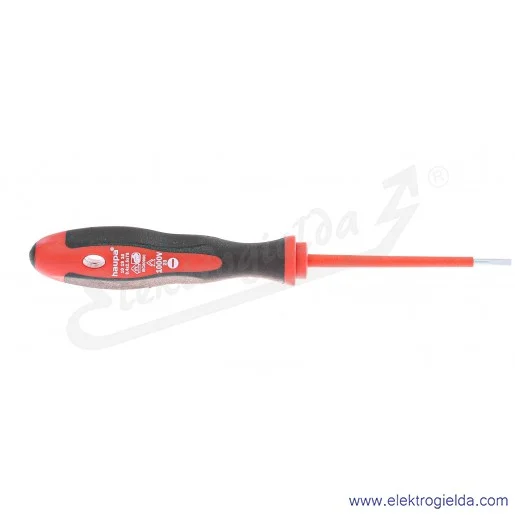 Śrubokręt płaski 101910 0,4x2,5x75mm, izolowany 1000V VDE