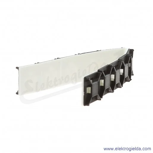 Element mocujący E01EM-01020600200, E92S V0, czarny, 100szt, do opasek zaciskowych (19mm x 19mm)