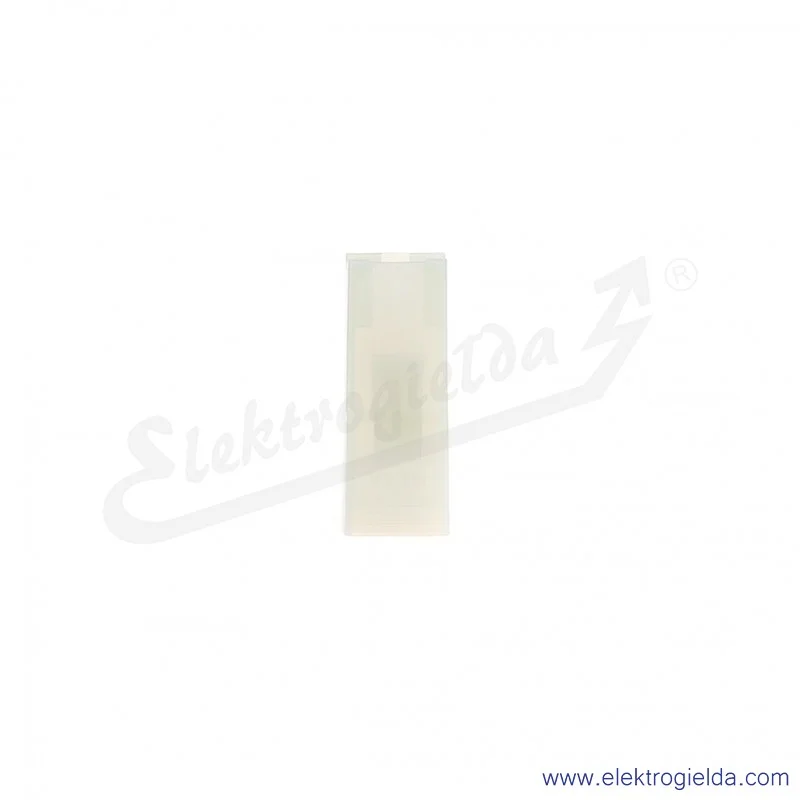 Osłonki izolacyjne E10KN-01070200301 ONZ 6,3/6 do nasuwek prostych, przezroczysty, 100szt