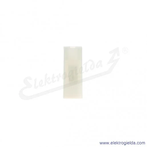 Osłonki izolacyjne E10KN-01070200301 ONZ 6,3/6 do nasuwek prostych, przezroczysty, 100szt