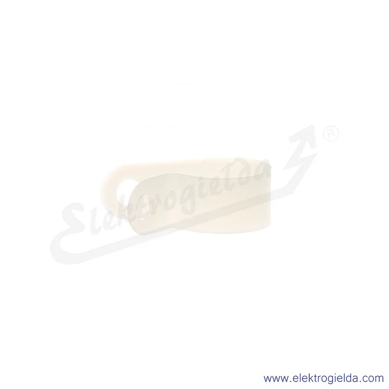 Element mocujący E01EM-01040100201, EE 47, biały, 100szt, 10x4,6mm
