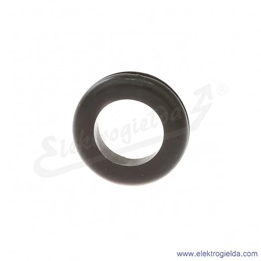 Przelotka gumowa E01PK-01050100101, GH 6, czarna, 100SZT, fi 6mm