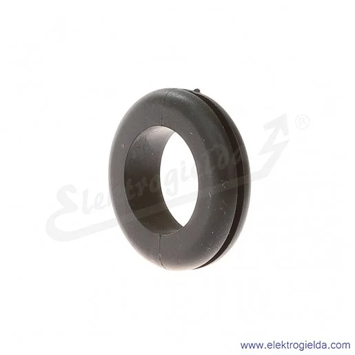 Przelotka gumowa E01PK-01050100301, GH 9, czarna, 100szt, fi 10mm