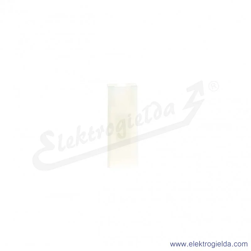 Osłonka izolacyjna E10KN-01070200201, ONZ 4,8/2,5, biała, do nasuwek prostych, 100szt
