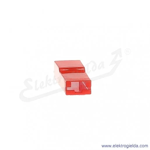 Osłonki izolacyjne E10KN-01070200601 ONZ 6,3-6 RD czerwone, do nasuwek prostych, 100szt Osłonki izolacyjne E10KN-01070200601 ONZ 6,3-6 RD czerwone, do nasuwek prostych, 100szt