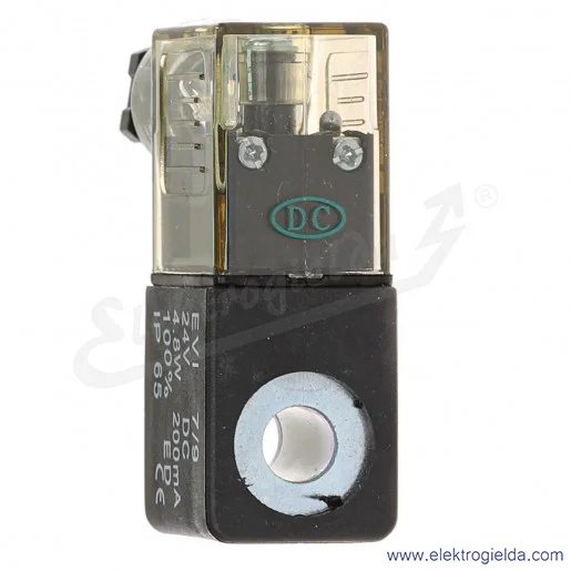 Cewka elektrozaworu 24VDC 4.8W IP65