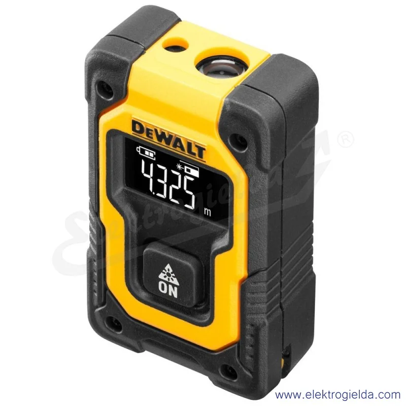 Dalmierz akumulatorowy DW055PL-XJ kieszonkowy laserowy do 16m, 3.7V 1000 pomiarów na 1 ładowaniu