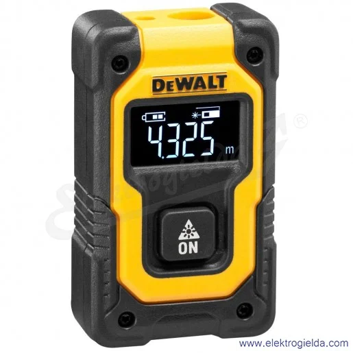 Dalmierz akumulatorowy DW055PL-XJ kieszonkowy laserowy do 16m, 3.7V 1000 pomiarów na 1 ładowaniu Dalmierz akumulatorowy DW055PL-XJ kieszonkowy laserowy do 16m, 3.7V 1000 pomiarów na 1 ładowaniu