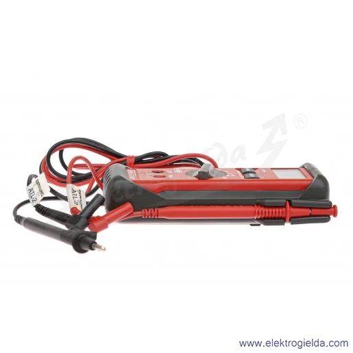 Multimetr cyfrowy MM1 CAT.III max 600VAC/DC, zasilanie na baterie AAA