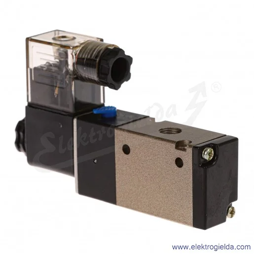Elektrozawór 3/2 NC 1/8 230VAC z cewką, HF Pneumatics