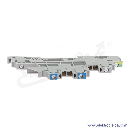 Złączka szynowa UTI 2,5-PE/L/N 4mm2 L, N, montaż na TS35