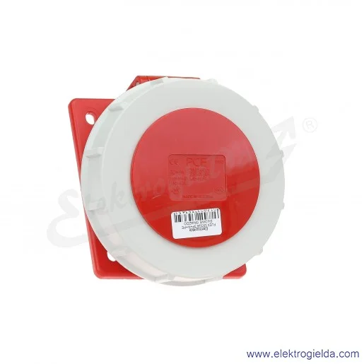 Gniazdo siłowe 4252-6F78 FLEX 5X32A 3P+N+PE tablicowe skośne IP67