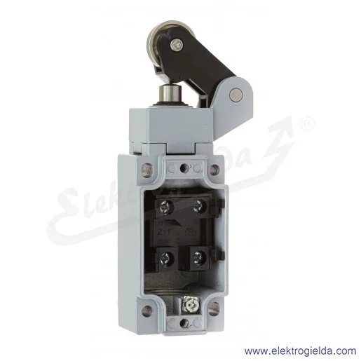 Łącznik krańcowy A37-3460 PBM1 E32 PZ11 1NO+1NC, dźwignia z rolką najazdową Łącznik krańcowy A37-3460 PBM1 E32 PZ11 1NO+1NC, dźwignia z rolką najazdową